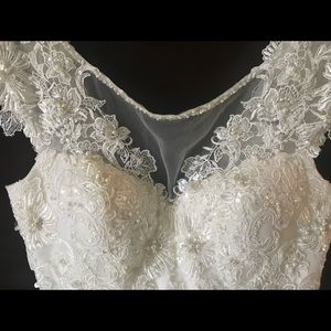 Mermaid Wedding Dress by Justin Alexander